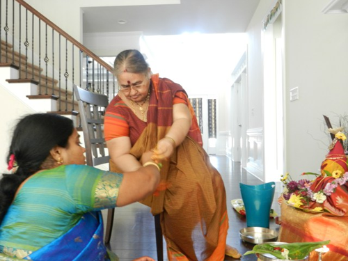 Des: Sri Mangala Gowri Vratham, Mangala Gauri Puja or Mangala Gauri Vrat is also known as Shravan Mangalvar (Tuesday)